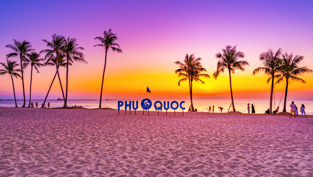 Ảnh minh họa hoàng hôn tại Phú Quốc